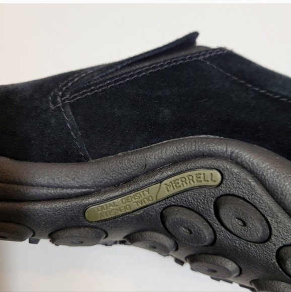 Merrell Women's Jungle Moc Style J60826 Slip on Black Suede Shoe Size 9 - Picture 6 of 6
